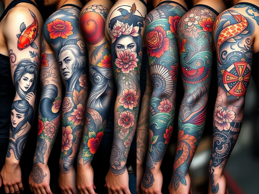 Top Tattoo Styles to Consider for Your Sleeve Design